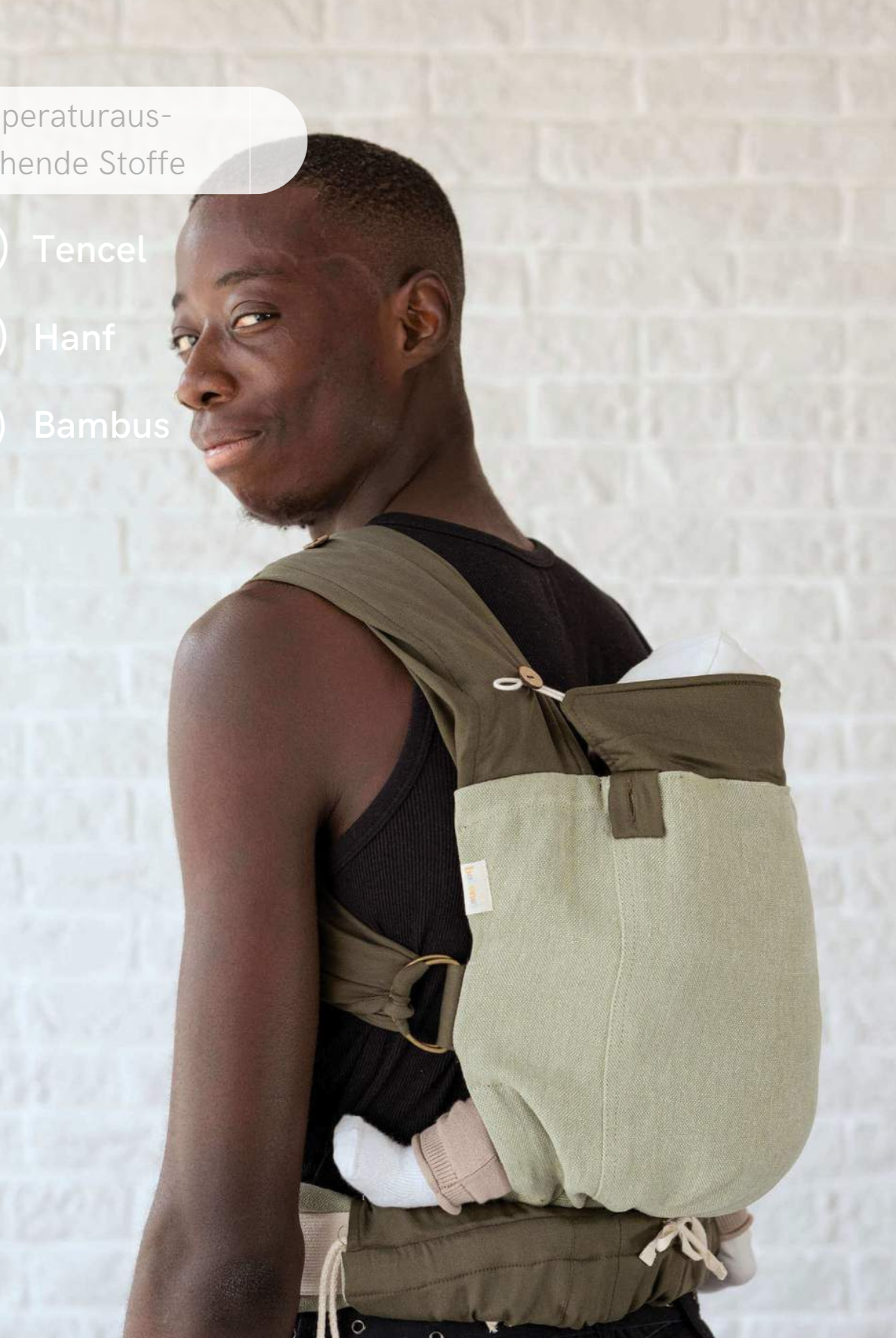 Eucalyptus Sling Babytrage