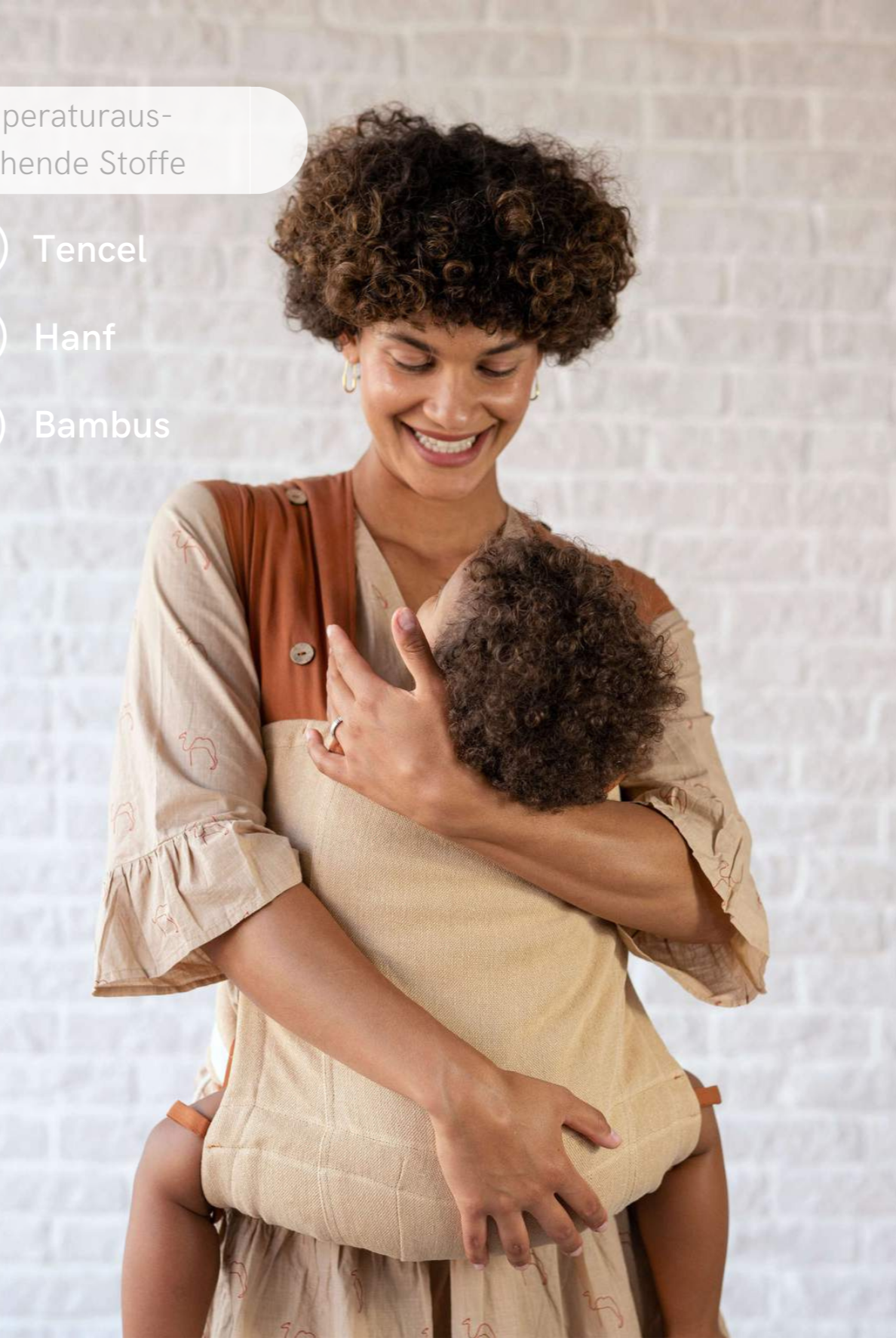 Camel Sling Babytrage