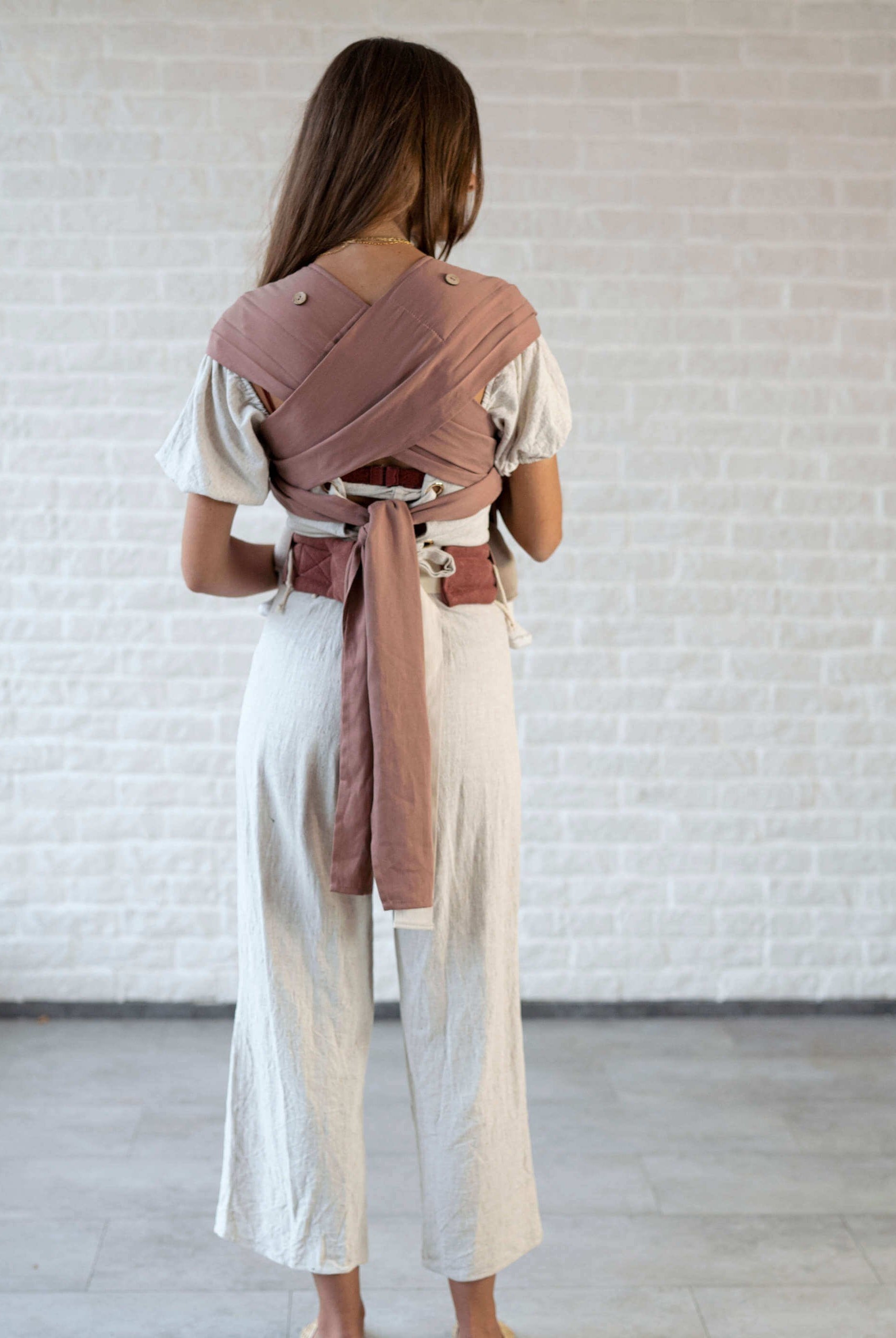 Dusty Rose Sling Babytrage