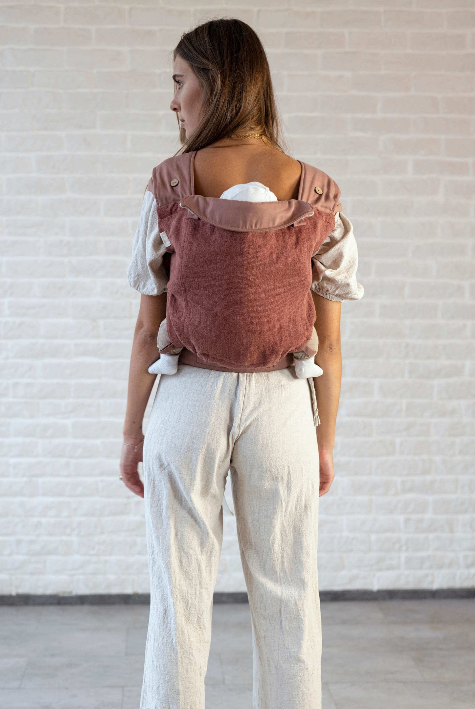 Dusty Rose Sling Babytrage