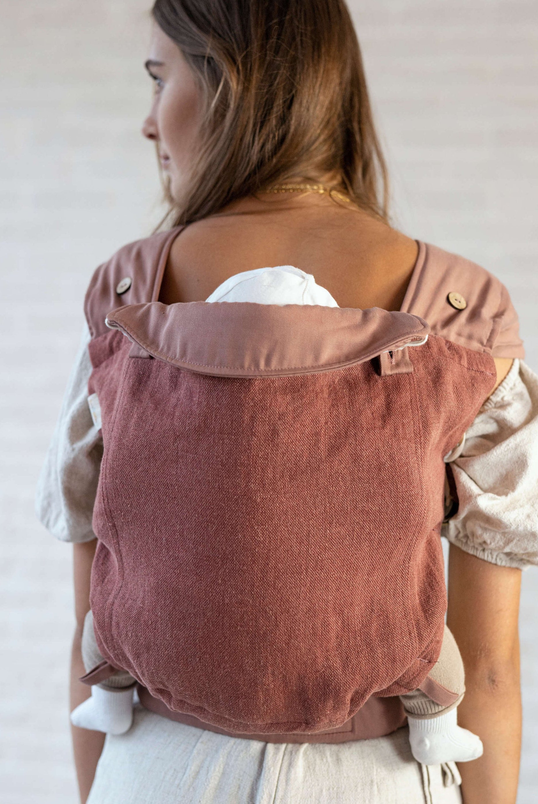 Dusty Rose Sling Babytrage