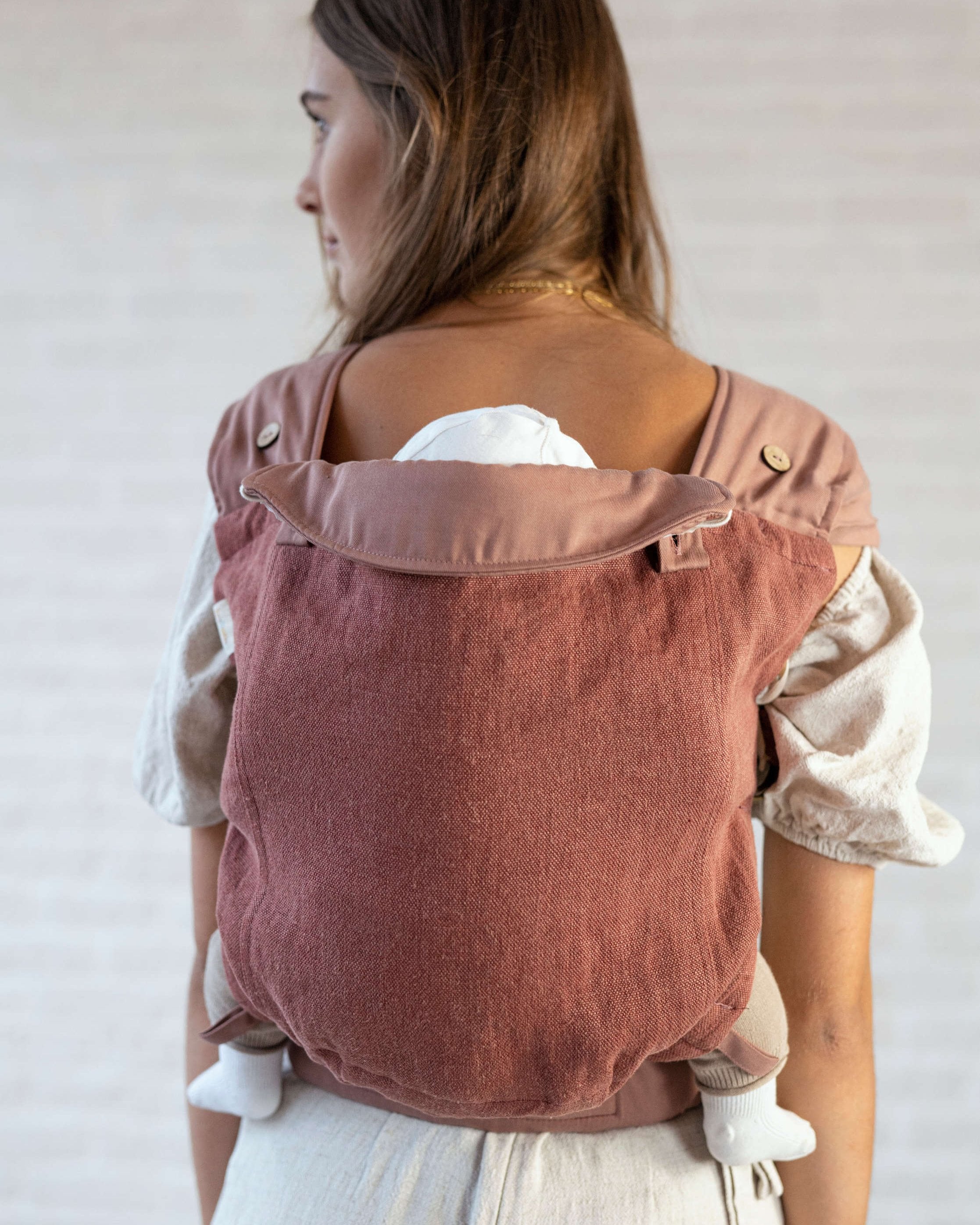 Dusty Rose Sling Babytrage